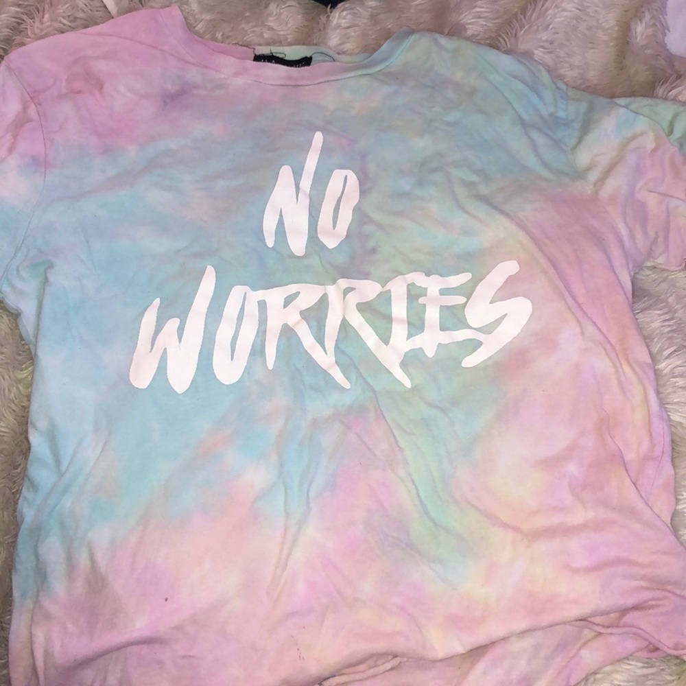 pastel PACSUN graphic tee
